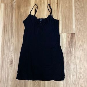 NWT Forever 21 Black Dress with Front Tie Bow